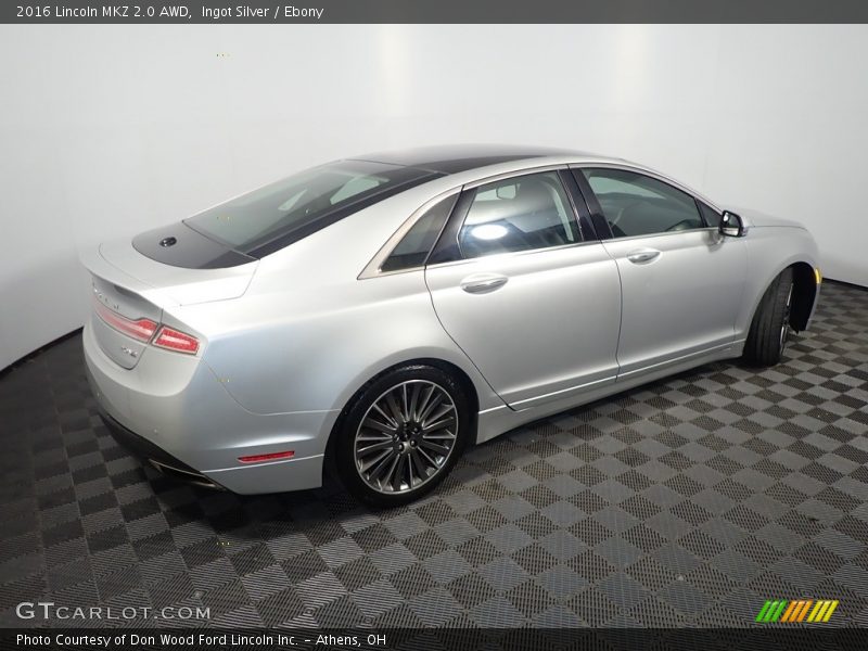 Ingot Silver / Ebony 2016 Lincoln MKZ 2.0 AWD