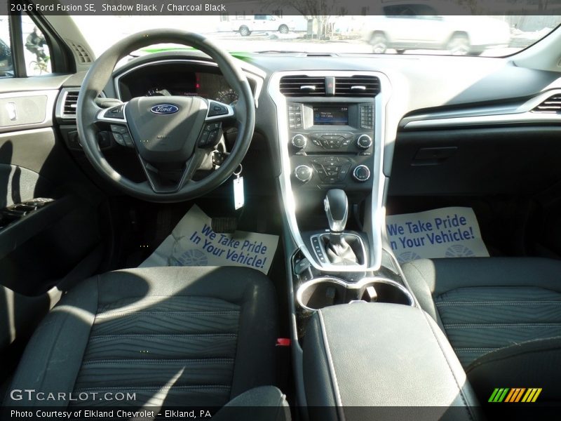 Shadow Black / Charcoal Black 2016 Ford Fusion SE