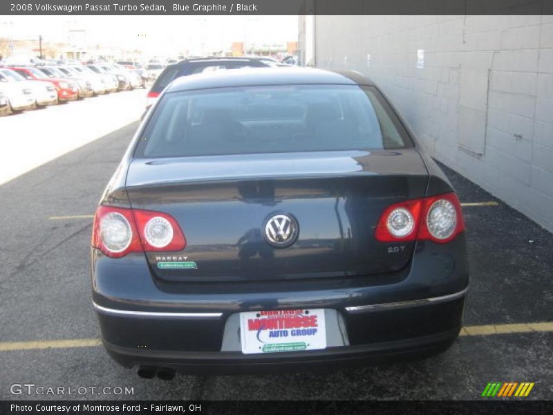 Blue Graphite / Black 2008 Volkswagen Passat Turbo Sedan