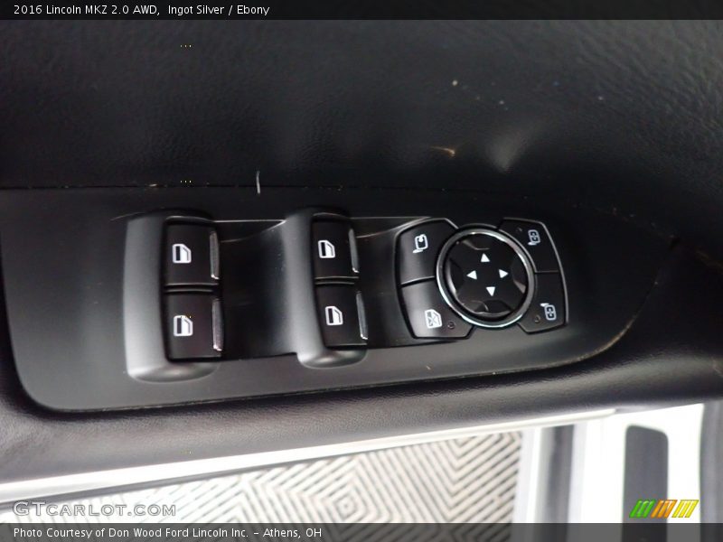 Ingot Silver / Ebony 2016 Lincoln MKZ 2.0 AWD
