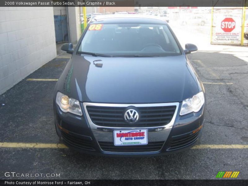 Blue Graphite / Black 2008 Volkswagen Passat Turbo Sedan