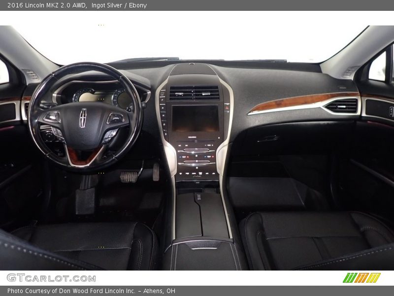 Ingot Silver / Ebony 2016 Lincoln MKZ 2.0 AWD