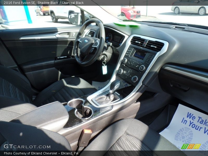 Shadow Black / Charcoal Black 2016 Ford Fusion SE