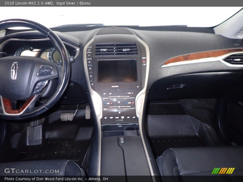 Ingot Silver / Ebony 2016 Lincoln MKZ 2.0 AWD