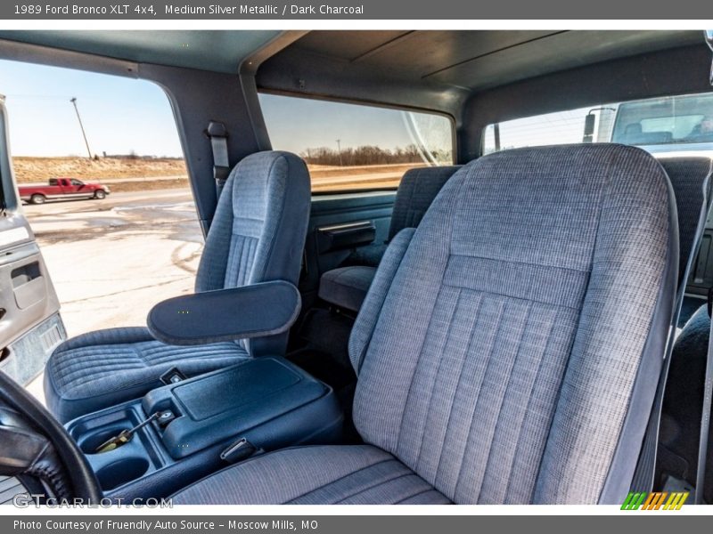 Front Seat of 1989 Bronco XLT 4x4