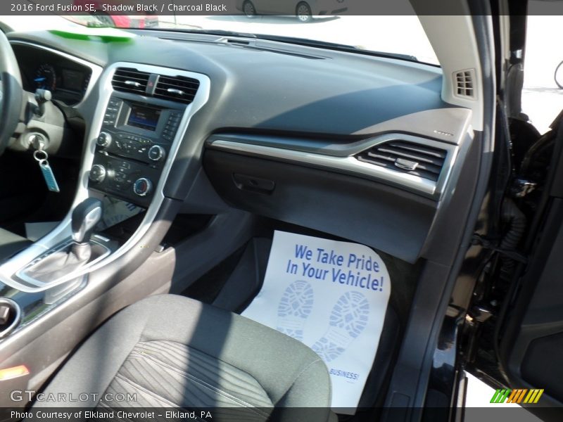 Shadow Black / Charcoal Black 2016 Ford Fusion SE