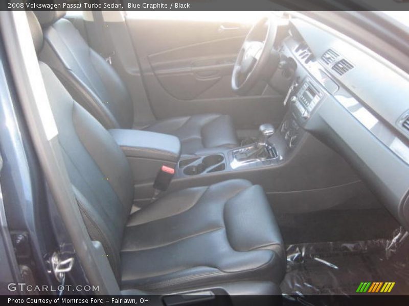 Blue Graphite / Black 2008 Volkswagen Passat Turbo Sedan