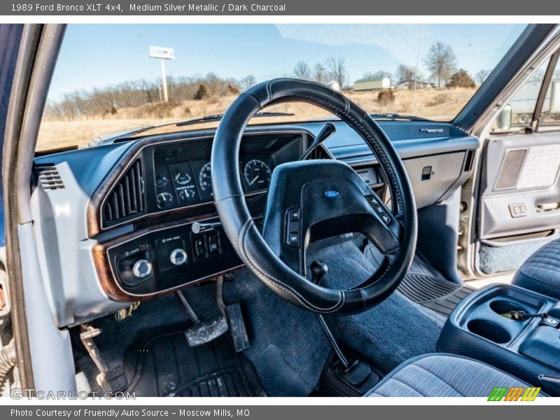  1989 Bronco XLT 4x4 Dark Charcoal Interior