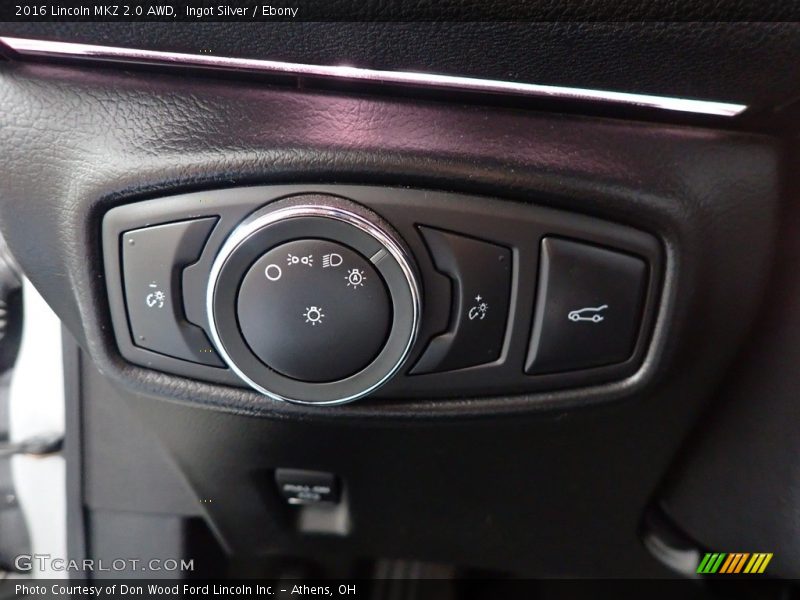 Ingot Silver / Ebony 2016 Lincoln MKZ 2.0 AWD