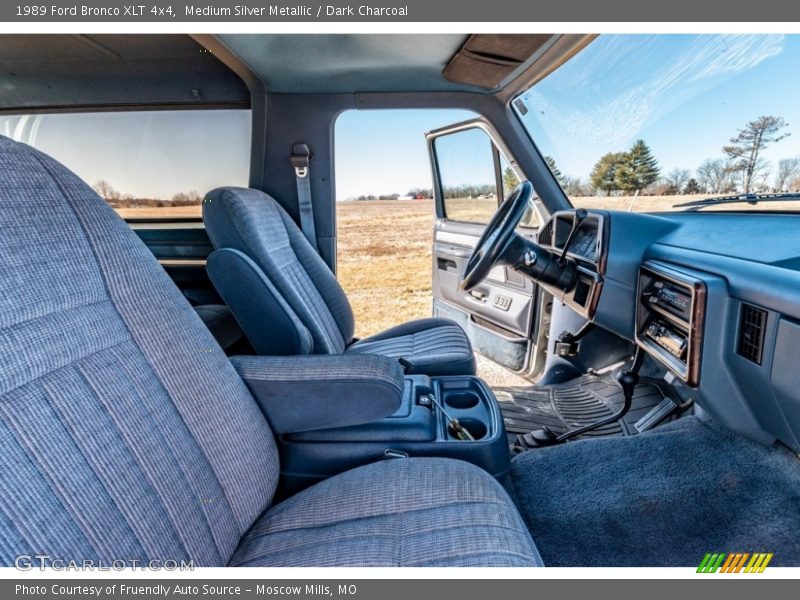 Front Seat of 1989 Bronco XLT 4x4