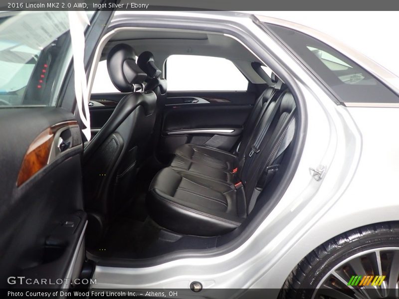 Ingot Silver / Ebony 2016 Lincoln MKZ 2.0 AWD