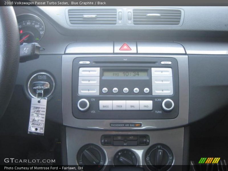 Blue Graphite / Black 2008 Volkswagen Passat Turbo Sedan
