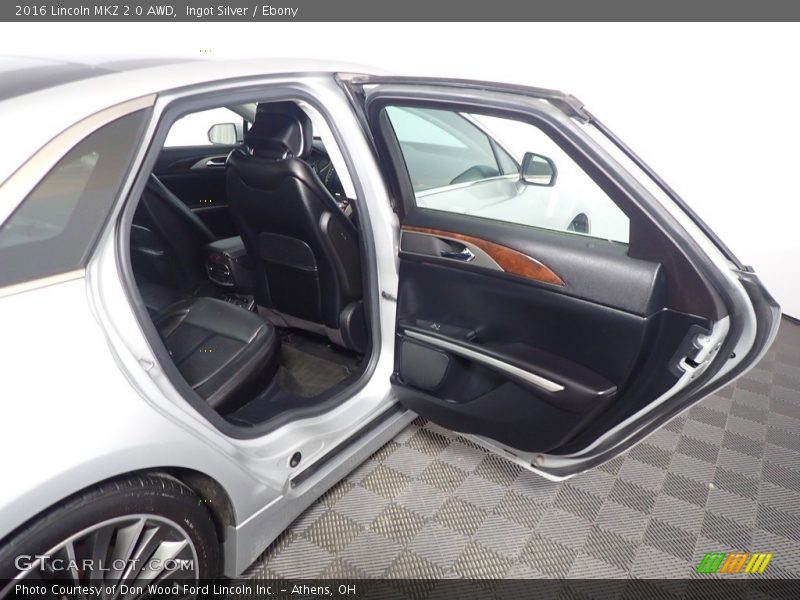 Ingot Silver / Ebony 2016 Lincoln MKZ 2.0 AWD