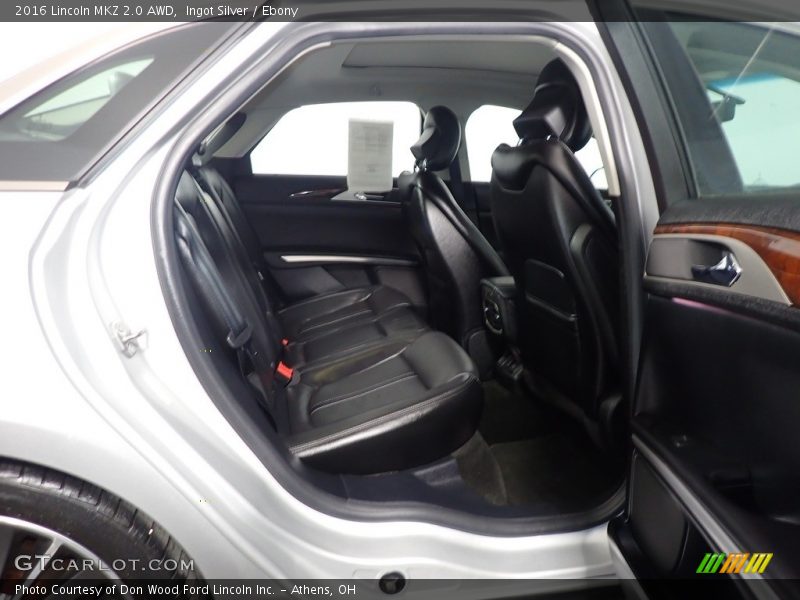 Ingot Silver / Ebony 2016 Lincoln MKZ 2.0 AWD