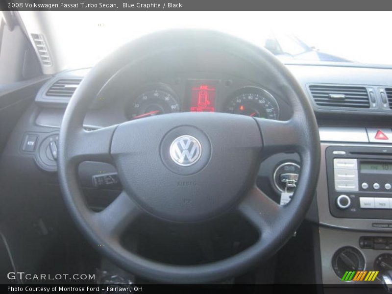 Blue Graphite / Black 2008 Volkswagen Passat Turbo Sedan