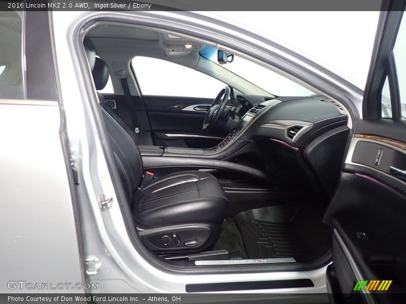 Ingot Silver / Ebony 2016 Lincoln MKZ 2.0 AWD
