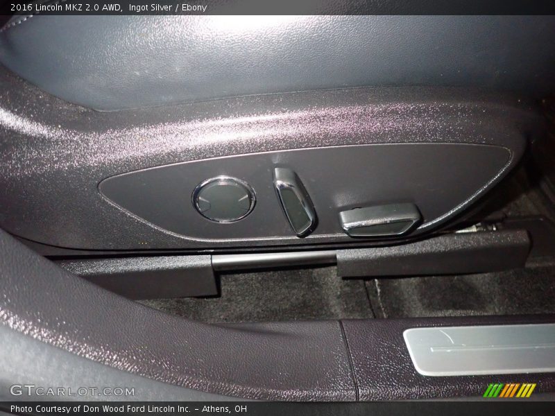 Ingot Silver / Ebony 2016 Lincoln MKZ 2.0 AWD