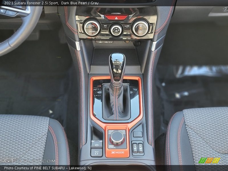 Dark Blue Pearl / Gray 2021 Subaru Forester 2.5i Sport
