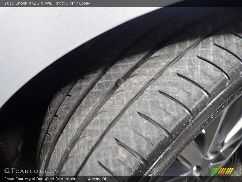 Ingot Silver / Ebony 2016 Lincoln MKZ 2.0 AWD