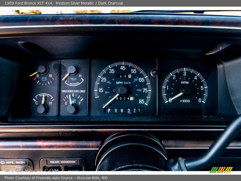  1989 Bronco XLT 4x4 XLT 4x4 Gauges