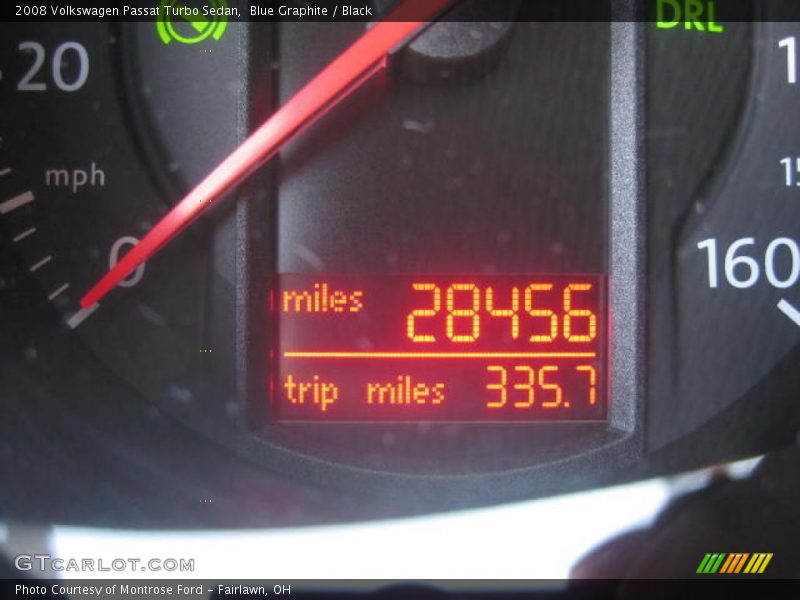 Blue Graphite / Black 2008 Volkswagen Passat Turbo Sedan