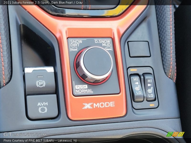 Controls of 2021 Forester 2.5i Sport
