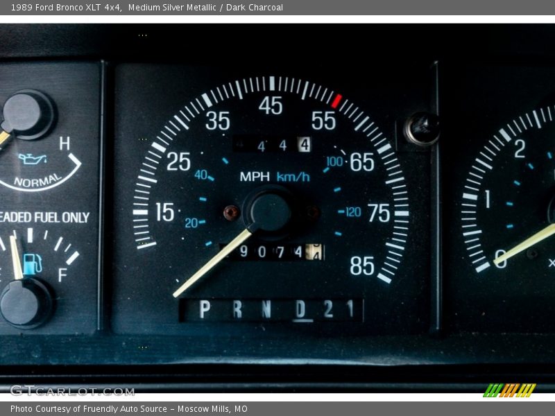  1989 Bronco XLT 4x4 XLT 4x4 Gauges