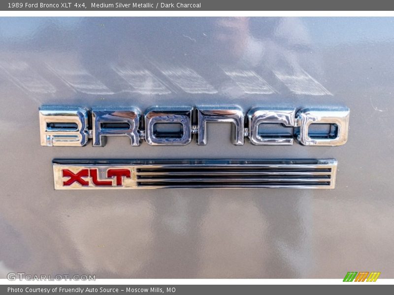  1989 Bronco XLT 4x4 Logo