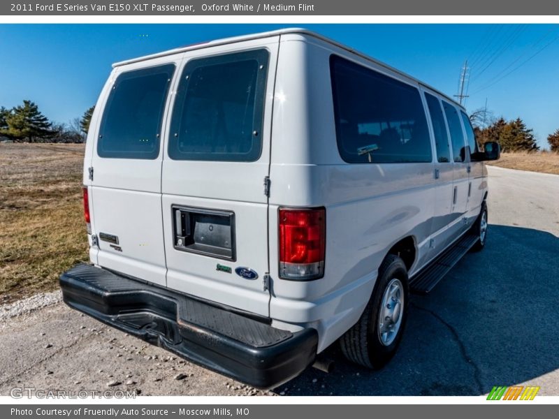 Oxford White / Medium Flint 2011 Ford E Series Van E150 XLT Passenger