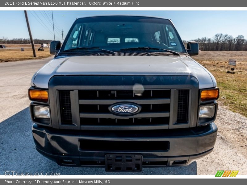 Oxford White / Medium Flint 2011 Ford E Series Van E150 XLT Passenger