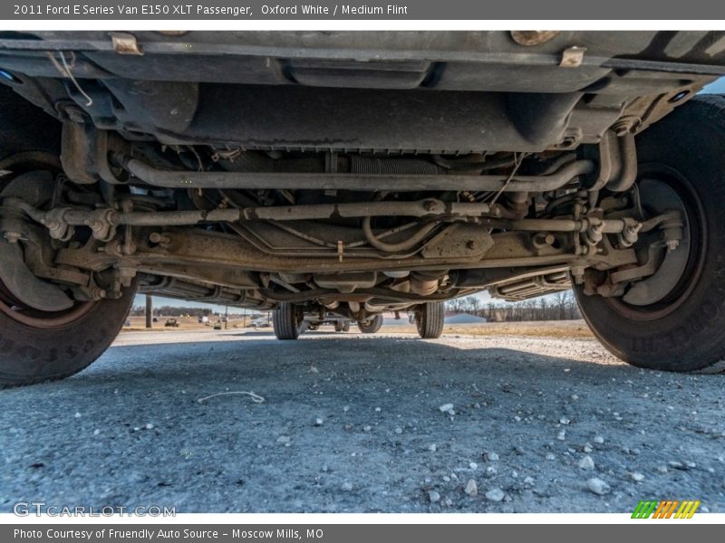 Oxford White / Medium Flint 2011 Ford E Series Van E150 XLT Passenger