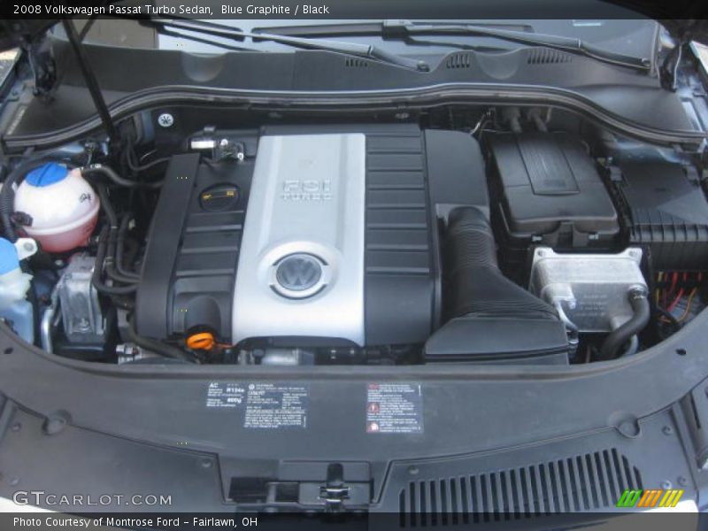 Blue Graphite / Black 2008 Volkswagen Passat Turbo Sedan