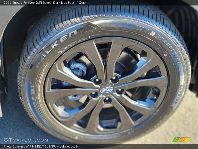 Dark Blue Pearl / Gray 2021 Subaru Forester 2.5i Sport
