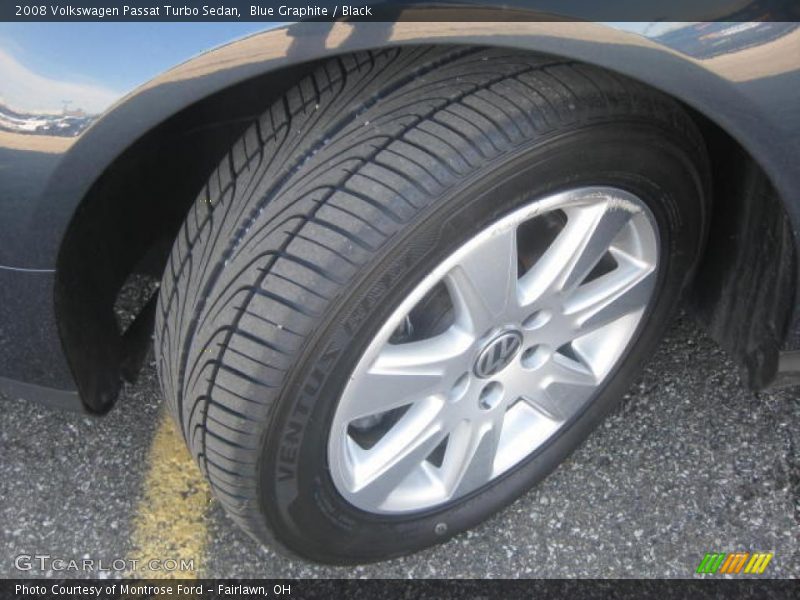 Blue Graphite / Black 2008 Volkswagen Passat Turbo Sedan