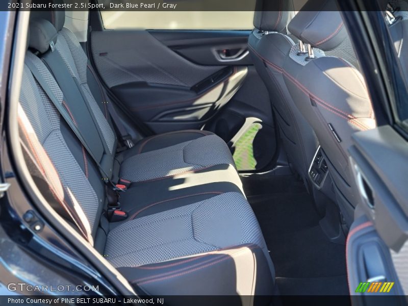 Dark Blue Pearl / Gray 2021 Subaru Forester 2.5i Sport