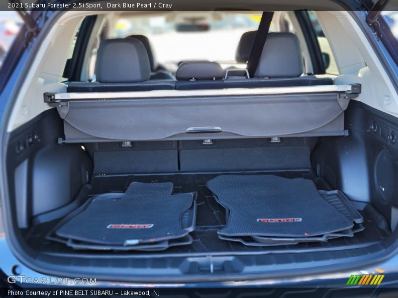 Dark Blue Pearl / Gray 2021 Subaru Forester 2.5i Sport