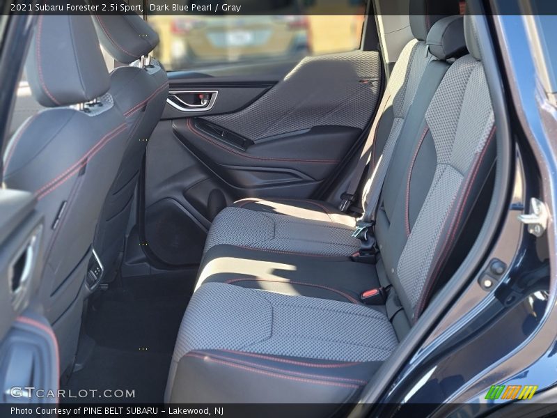 Dark Blue Pearl / Gray 2021 Subaru Forester 2.5i Sport