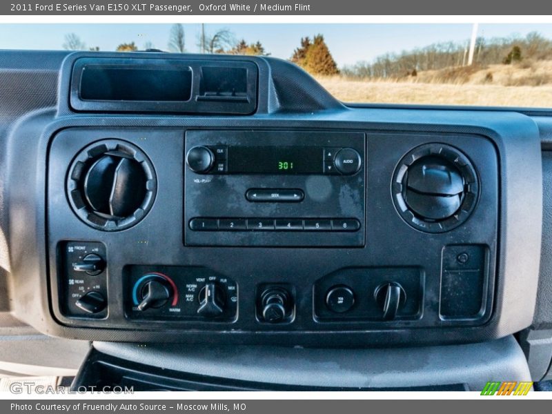 Controls of 2011 E Series Van E150 XLT Passenger