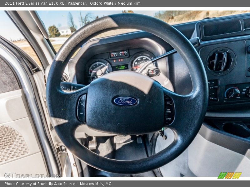 Oxford White / Medium Flint 2011 Ford E Series Van E150 XLT Passenger