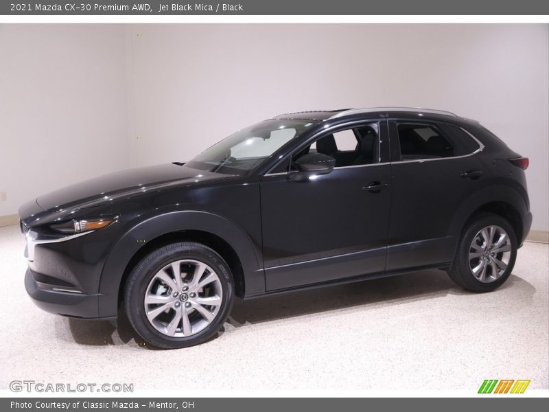 Jet Black Mica / Black 2021 Mazda CX-30 Premium AWD