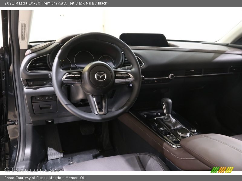 Jet Black Mica / Black 2021 Mazda CX-30 Premium AWD
