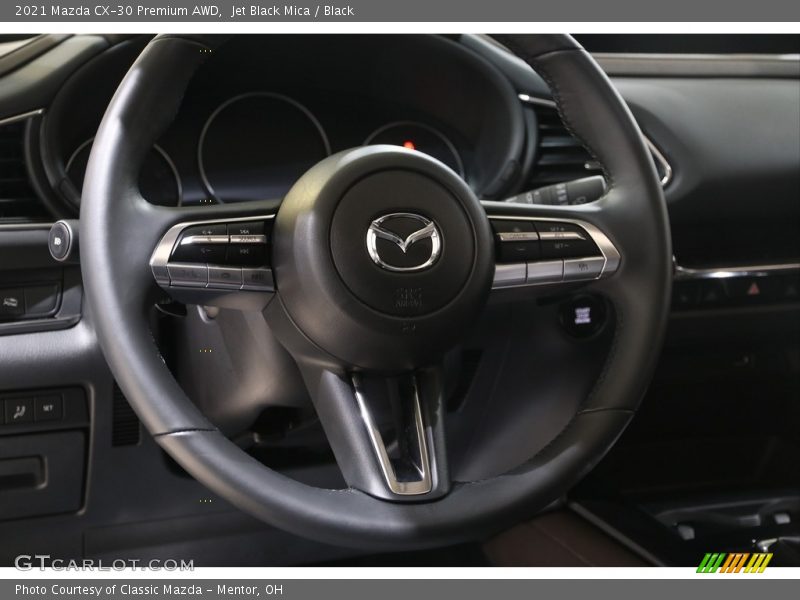 Jet Black Mica / Black 2021 Mazda CX-30 Premium AWD