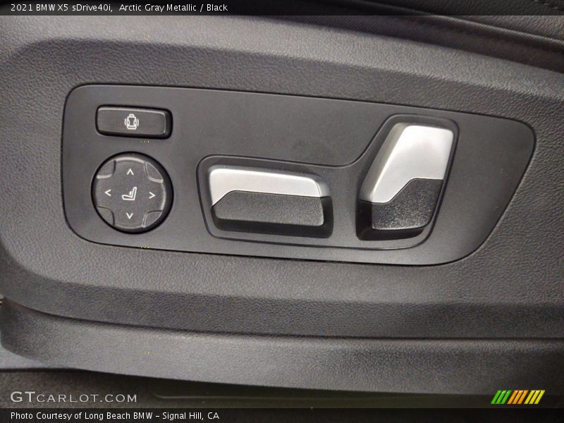 Arctic Gray Metallic / Black 2021 BMW X5 sDrive40i