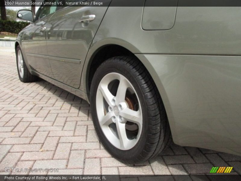 Natural Khaki / Beige 2007 Hyundai Sonata Limited V6