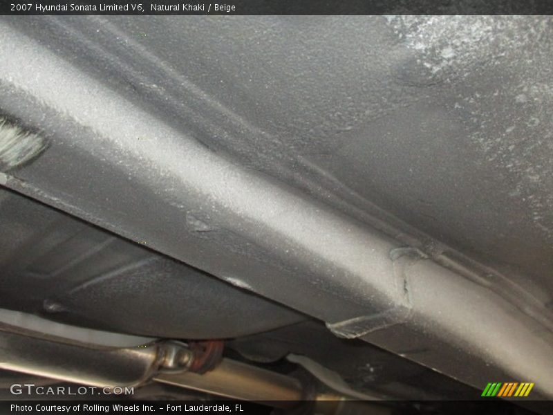 Natural Khaki / Beige 2007 Hyundai Sonata Limited V6