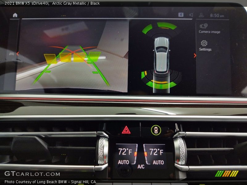 Arctic Gray Metallic / Black 2021 BMW X5 sDrive40i