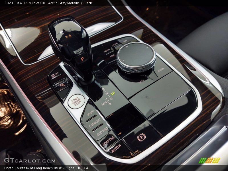 Arctic Gray Metallic / Black 2021 BMW X5 sDrive40i