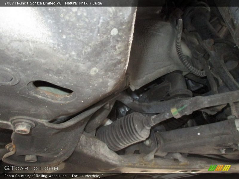 Natural Khaki / Beige 2007 Hyundai Sonata Limited V6
