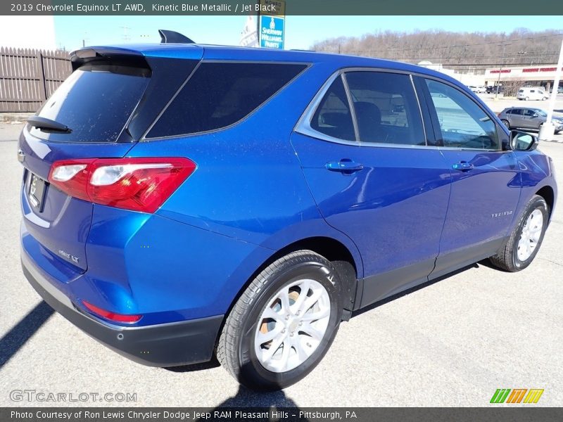 Kinetic Blue Metallic / Jet Black 2019 Chevrolet Equinox LT AWD