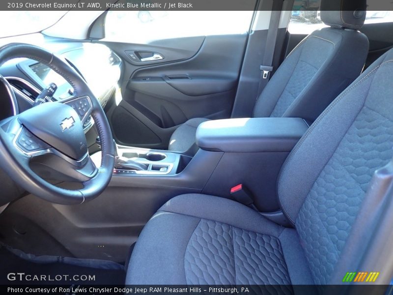 Kinetic Blue Metallic / Jet Black 2019 Chevrolet Equinox LT AWD